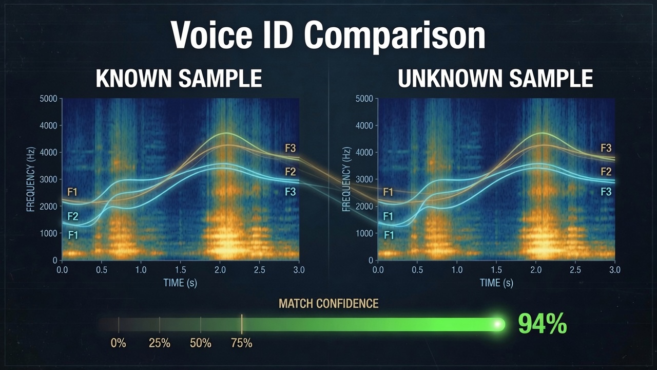 Voice ID comparison and speaker identification